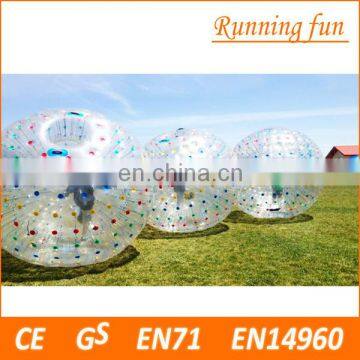 Cheap price!! Top quality 0.8mm/1.0mm PVC/TPU inflatable zorb ball,zorbing gold coast