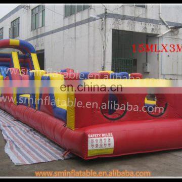 Inflatable obstacle course, inflatable obstacle race for adult