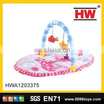 Hot sale folding gym type the cartoon play toys baby activity mat