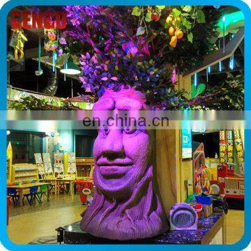 Indoor Playground High Simulation Attractive Animatronic Tree