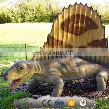 KAWAH Outdoor Decoration Lifesize Fiberglass Dinosaur Garden Statue