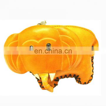 promotional Elephant coin purse wholesale women genuine leather coin purse MCP-0085