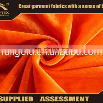 Colorful 100%Polyester Mercerized velvet For Trousers High Quality Poly Fabric For Home Textile