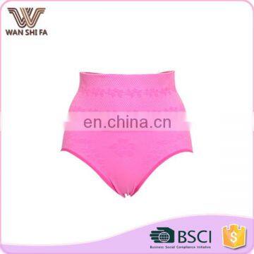 High waist shape tummy custom colors seamless hot sale ladies boxer