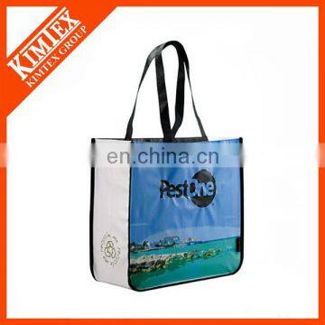 Custom wholesale shopping plastic foldable bag