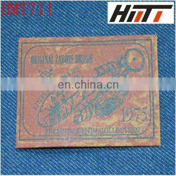 vintage kraft labels for jeans