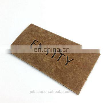 Customized Embossed Fake Leather Patch photo-2