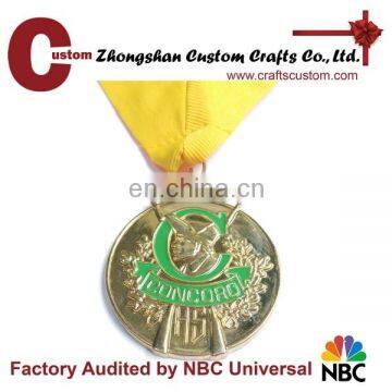 custom metal gold medal zhongshan