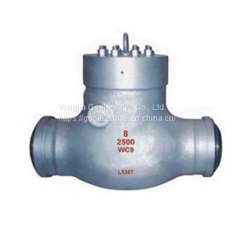 Pound-level power station check valve