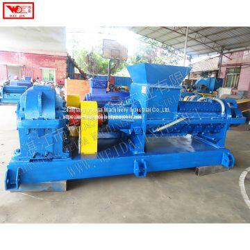 Malaysia rubber lump breaking helix crushing cleaning machine