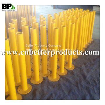 Temporary Removable Guide Road traffic Warning Steel Bollard for Australian market