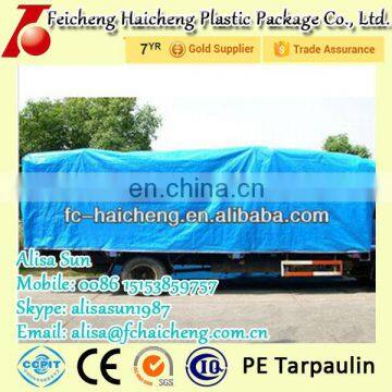 Truck Cover Made Of PE Plastic Tarpaulin/Poly Tarp Lona