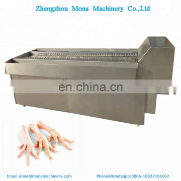 Hot selling stainless steel chicken feet cutting machine with working table