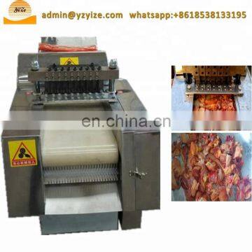 Chicken Cube Cutter Machine , Frozen Fish Cube Cutting Machine