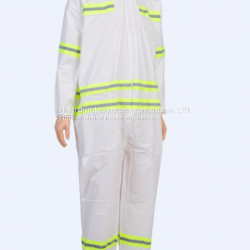 Breathable And Waterproof Disposable Microporous Coverall For Safety Protection Clothing photo-2