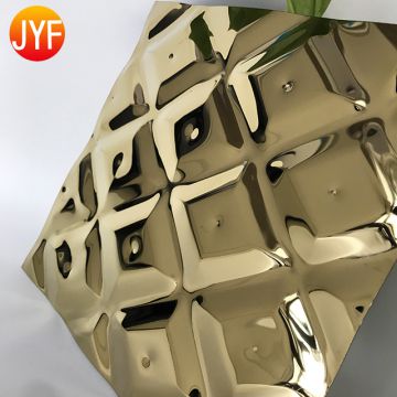 Jyfa413 Decorative Embossed Stainless Steel Sheet