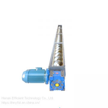 U type screw feeder conveyor