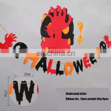 Wholesale Felt Halloween Party Door Hanging Flag Decoration photo-4