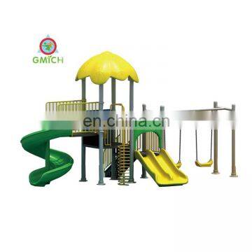 Kids Slide and Swing Play Ground Outdoor Backyard Playground Equipment Patio Swing for Sale JMQ-18158C photo-6