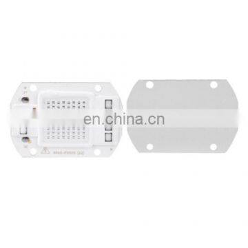 50W LED Floodlight COB Chip Integrated Smart IC Driverless 220V Blue photo-6