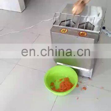 Hot sell stainless steel carrots machine vegetable cutting machine