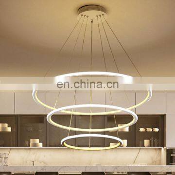 Led post modern chandelier living room lamp Nordic restaurant lamp acrylic study room lighting