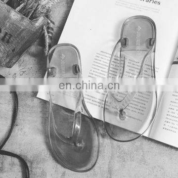 Clear slippers jelly sandals transparent slides