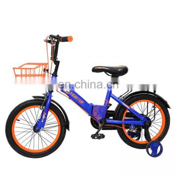 Cheap price kids small bicycle/baby cycle for 3 to 5 years old/foldable children bicycle with steel basket