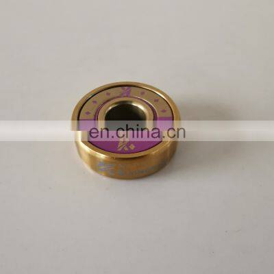 King of Diamonds Gold Titanium Skateboard Bearings photo-2