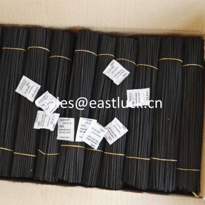 Dyed Black Diffuser Reeds, Round Rattan Core Sticks photo-2