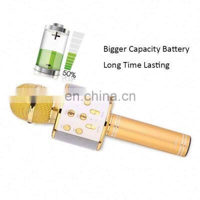Ws858 Wireless Karaoke Microphone Professional Microfone Speaker Consender Handheld Studio Microphone photo-4