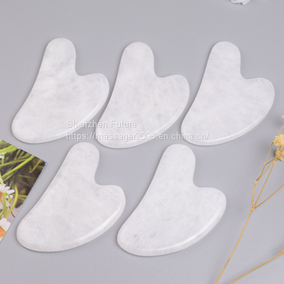 Gua Sha Scraping Massage Tools, Natural Stone Guasha Board for SPA Acupuncture Therapy