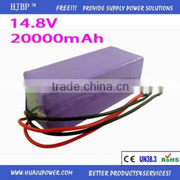 lipo 14.8v 20Ah battery for vacuum cleaner and sweeper