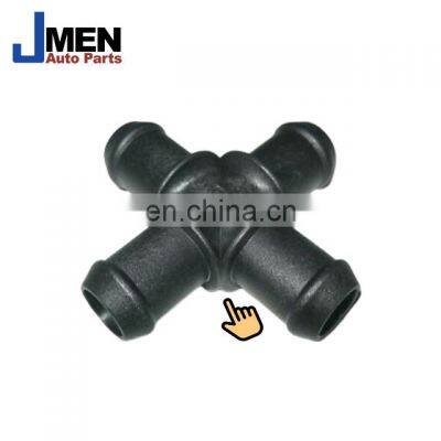 Jmen 17127518613 for Mini Cooper Engine Coolant Pipe Adapter 4-Way Expansion Tank Distribution Piece Various Car Auto Body Parts