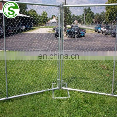 Powder Coating Movable Concert Events Metal Used Temporary Fence Crowed Control Fence