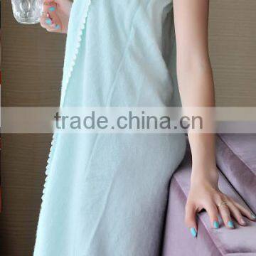 Low Price Cotton Bath Skirt with Embroidery for Girl