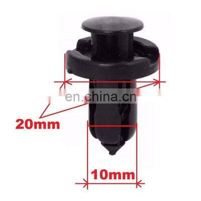 Plastic car clips fit hole diameter 10mm auto fastener decorative panel fasteners