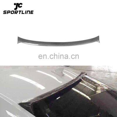 Carbon Fiber ATS Roof Window Spoiler Wing For Cadillac ATS Sedan 13-15