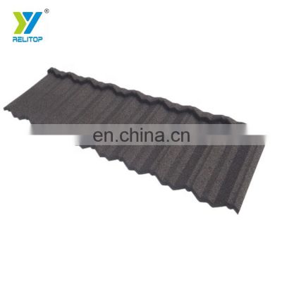 Contemporary Style Aluminium Roofing Sheet Batch Production Color Stone Chips Coated Steel Galvanized Roofing For Hotel