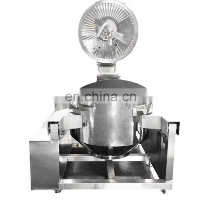 industrial food electric cooker sugar cooking pot with mixer