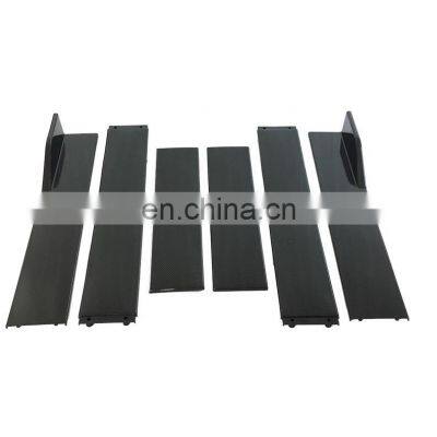 Factory Direct Manufacture Side Skirts For Car ,  Carbon Fiber ABS Material Universal  Car Side Skirts Type B For All Car