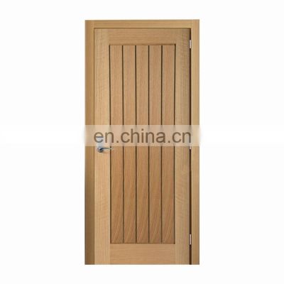 Latest design wooden door interior oak wood door apartment