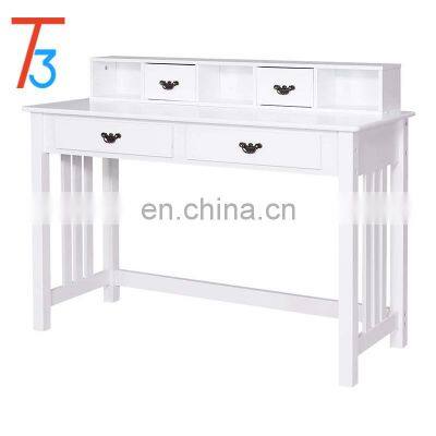 white vanity wood dressing table makeup station supplier