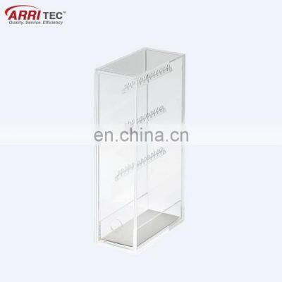 Clear Acrylic 3 x Jewelry Display Organizer Box Plastic Earrings Necklace Case Earring Holder