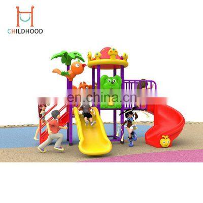 Commercial kids outdoor playground plastic slide