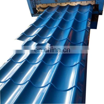 Customized Z30 Z90 Z120 Z180 Z275 Color Corrugated Metal Steel Sheet