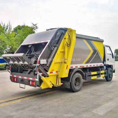 6m3 Compactor Refuse Truck JMC 4x2 Garbage Compactor Truck for Sale photo-3