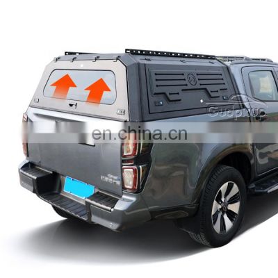 Lightweight Steel Dual Cab 4x4 Pick Up truck hardtop canopy for mitsubishi l200 triton navara np300 canopy