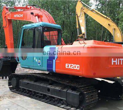 Used Hitachi Excavator Ex200 , Original Japan Hitachi Excavator , Hitachi Digging Machine for Sale