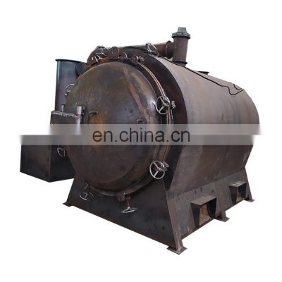 Smokeless Horizontal Pomegranate Bark Coconut Shell Charcoal Kiln